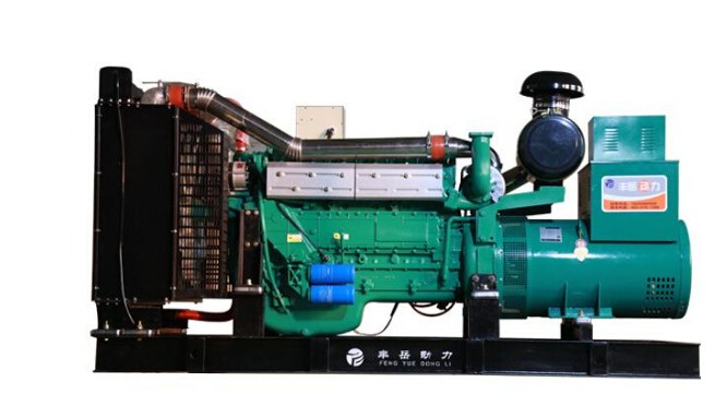 额济纳上柴500kw大型柴油发电机组
