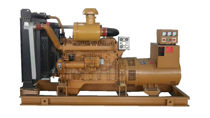 额济纳上柴250kw大型柴油二手发电机组